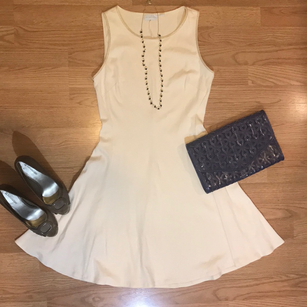 NY&Co cream dress
